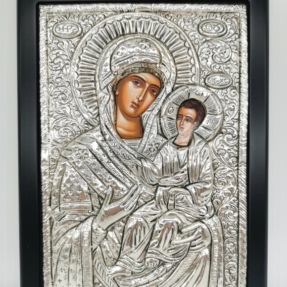 Greek Silver Icon - Sold - Picture 1 of 1
